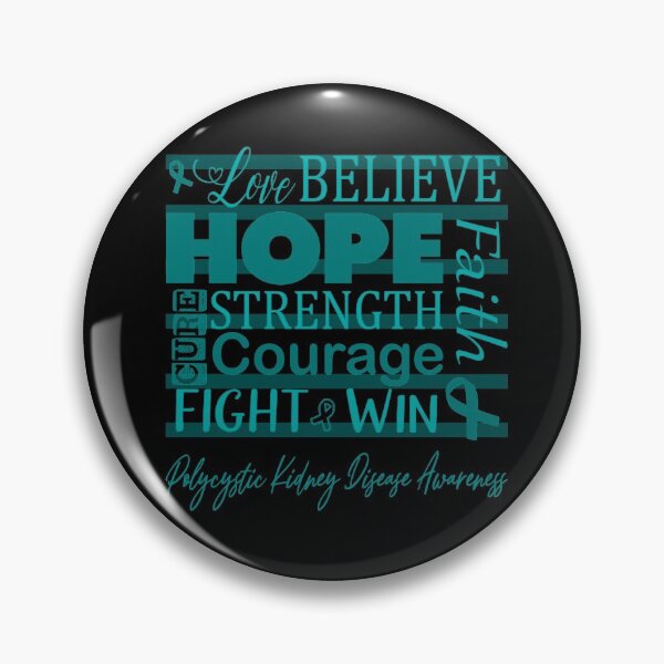 Item preview, Love Believe Hope Polycystic Kidney Disease Awareness designed and sold by largellie.