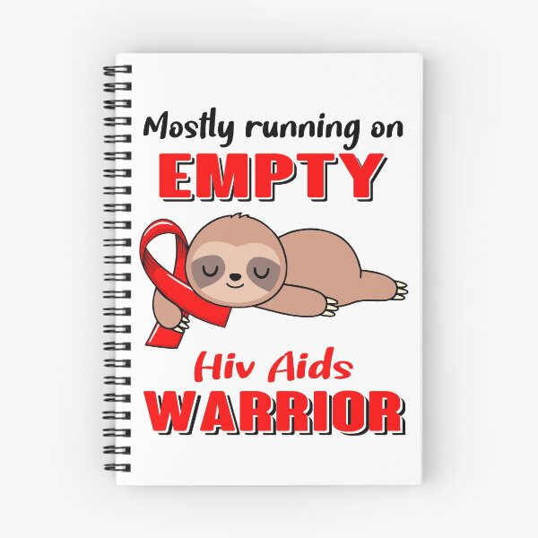 Item preview, Mostly Running On Empty Hiv Aids Warrior designed and sold by Brad-FI.