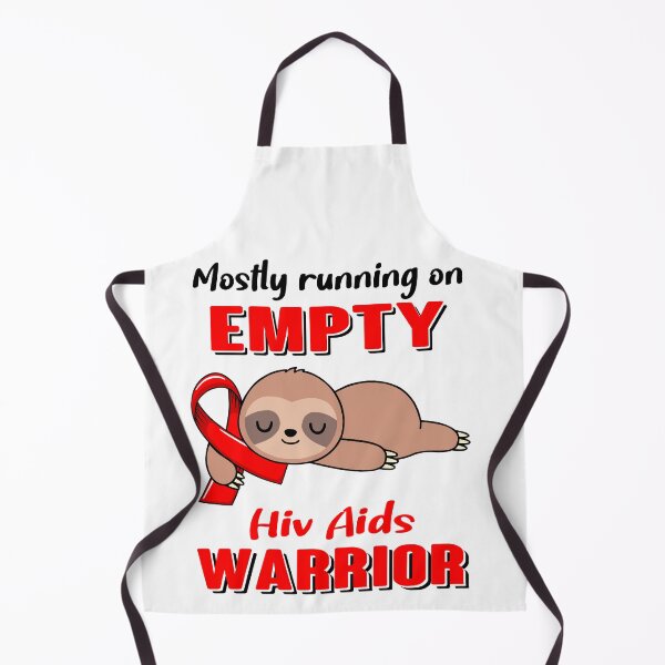 Item preview, Mostly Running On Empty Hiv Aids Warrior designed and sold by Brad-FI.