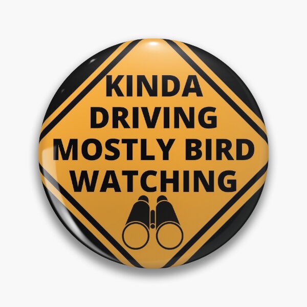 Item preview, kinda driving mostly bird watching designed and sold by TheWaterBirds.