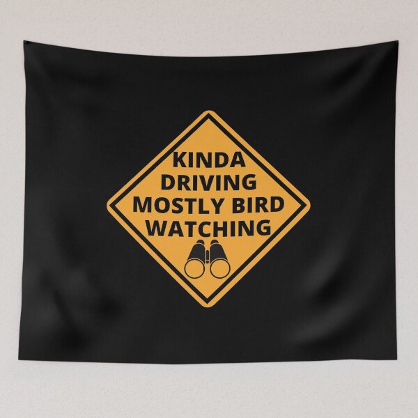 Item preview, kinda driving mostly bird watching designed and sold by TheWaterBirds.