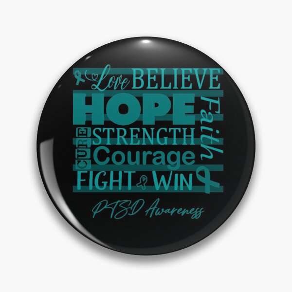 Item preview, Love Believe Hope PTSD Awareness designed and sold by largellie.
