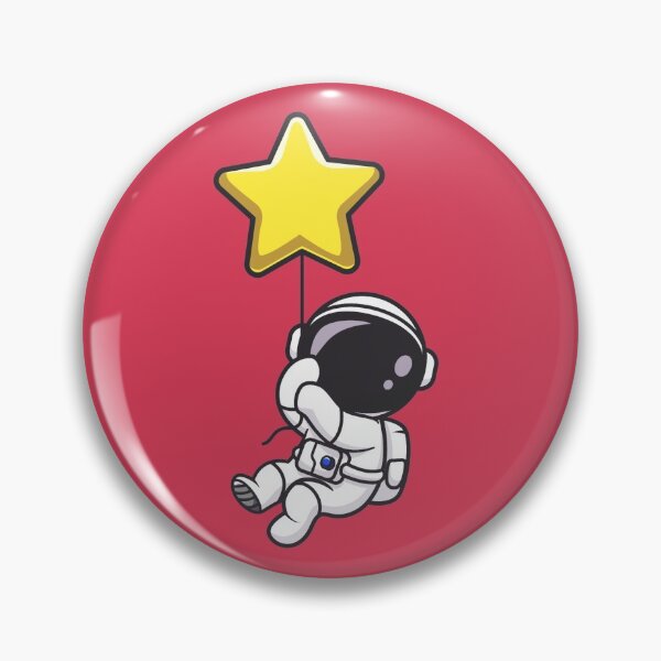 Item preview, Gold Star Astronaut, Space designed and sold by AUGUSHOPTY.