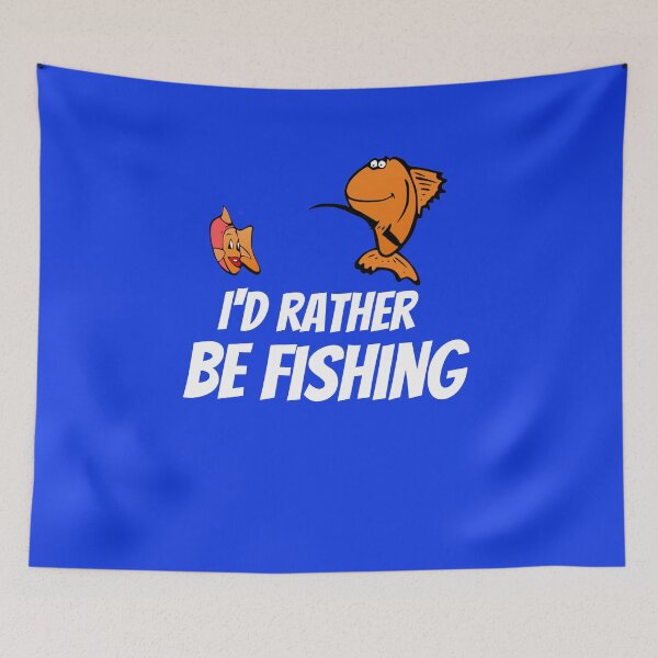 Item preview, I'd Rather Be Fishing  designed and sold by FreedomUniverse.