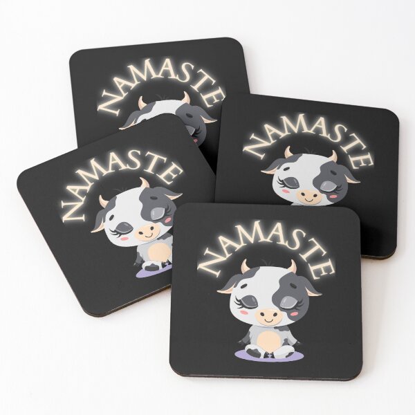 Item preview, Namaste Cow designed and sold by ArtistKatieJ.