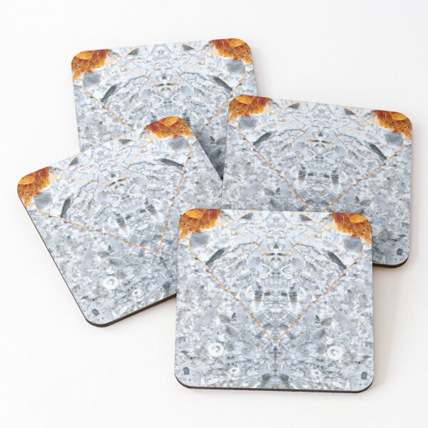 Item preview, Luxury Orange And Grey Marble Stone Design designed and sold by Piper-Deals.