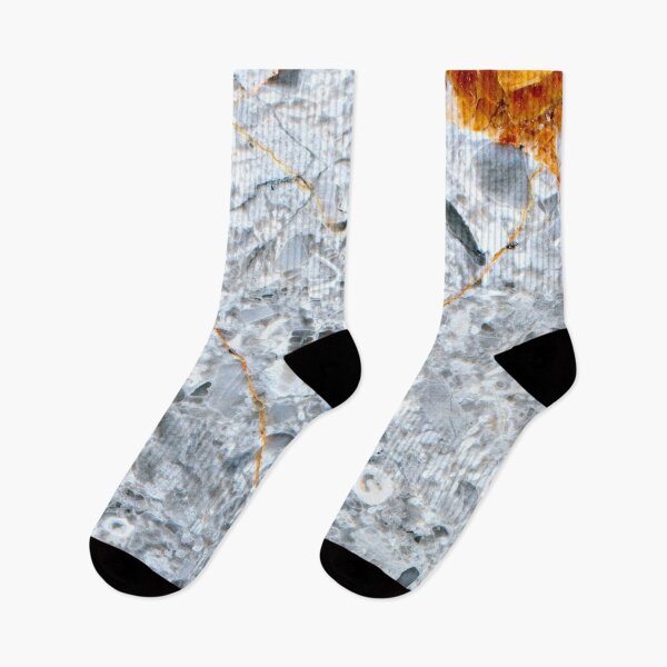 Item preview, Luxury Orange And Grey Marble Stone Design designed and sold by Piper-Deals.