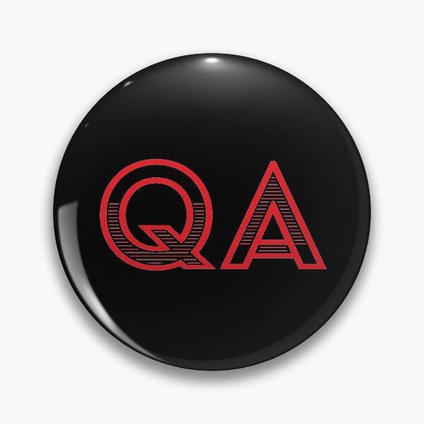Item preview, QA - Quality Assurance (red text) designed and sold by OlivDesignsCo.