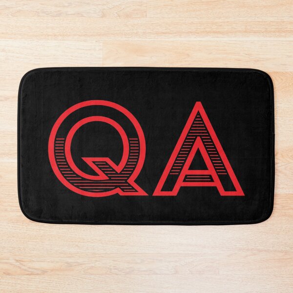 Item preview, QA - Quality Assurance (red text) designed and sold by OlivDesignsCo.