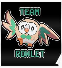Team Rowlet Poster