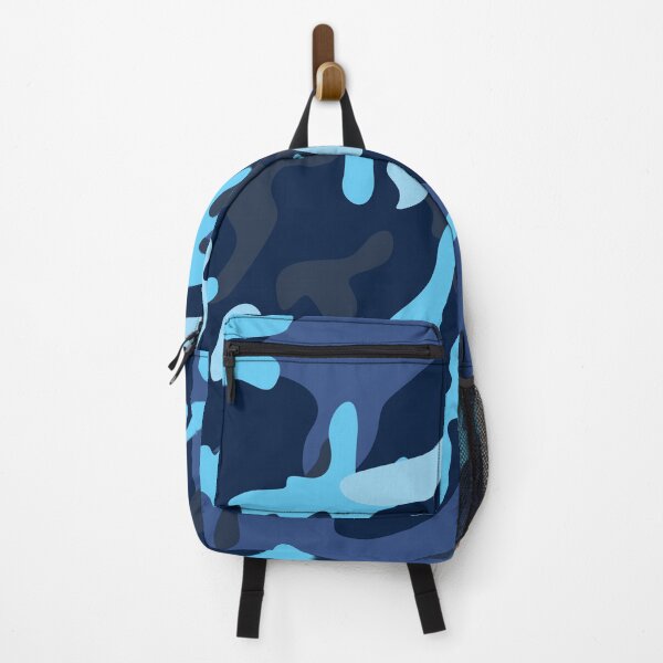 Item preview, Blue Camouflaged (Camo) Print designed and sold by CrazyBlond918.