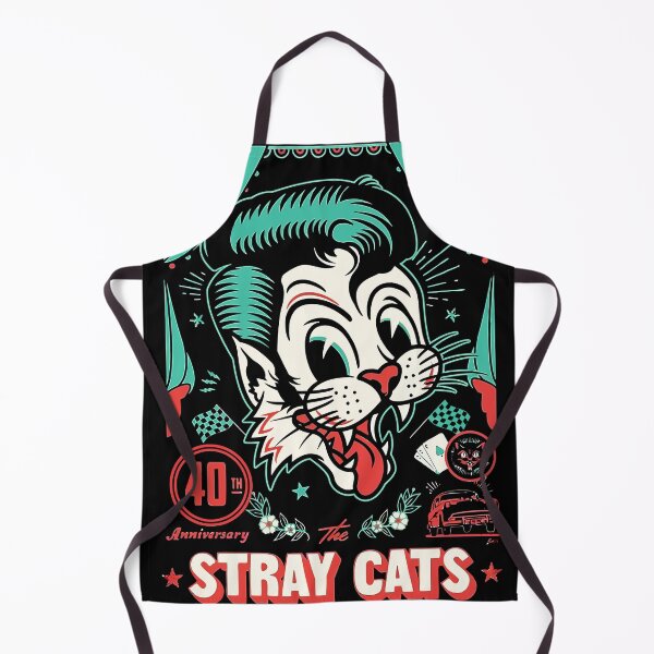 Item preview, The Straycats 40Th Art, Straycats Face Cat Essential designed and sold by ParamoreRoger.