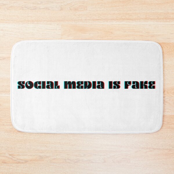 Item preview, social media is fake glitch designed and sold by ashcmille.