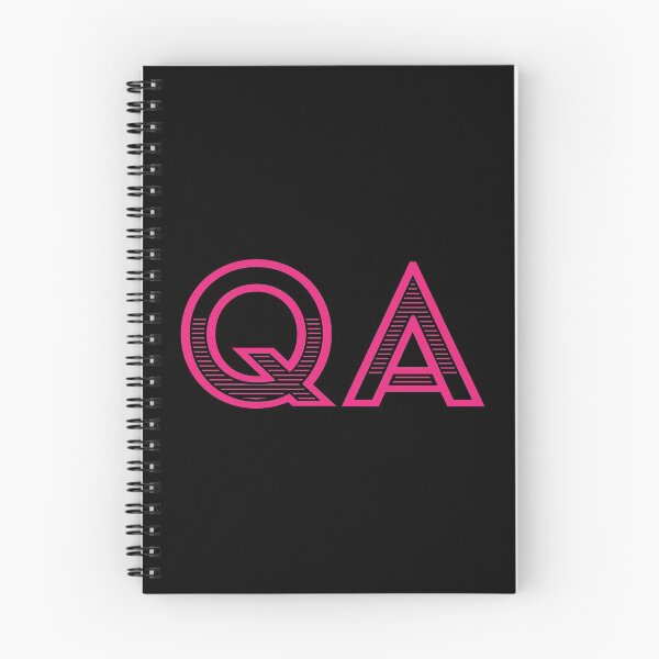 Item preview, QA - Quality Assurance (pink text) designed and sold by OlivDesignsCo.
