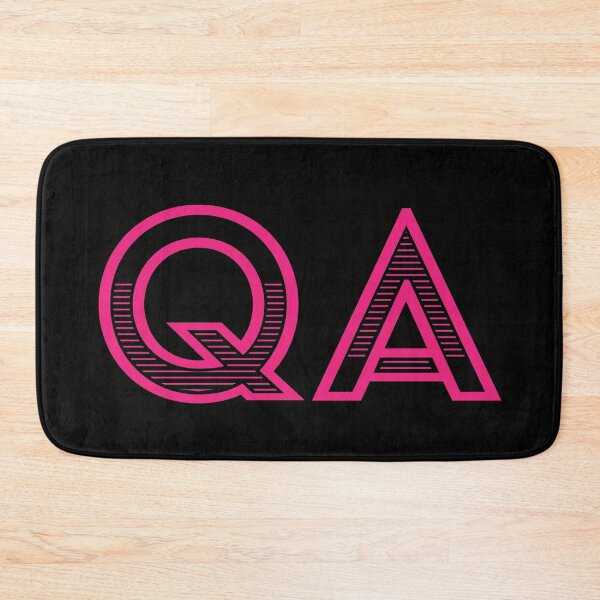 Item preview, QA - Quality Assurance (pink text) designed and sold by OlivDesignsCo.