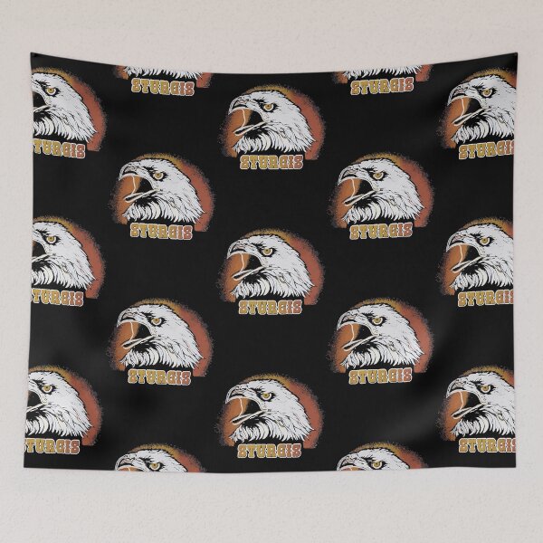 Item preview, Sturgis South Dakota Retro Eagle Freedom Tribute  designed and sold by TravianDu.