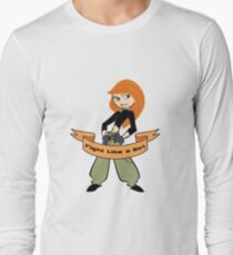 Kim Possible - Fight Like a Girl Long Sleeve T-Shirt