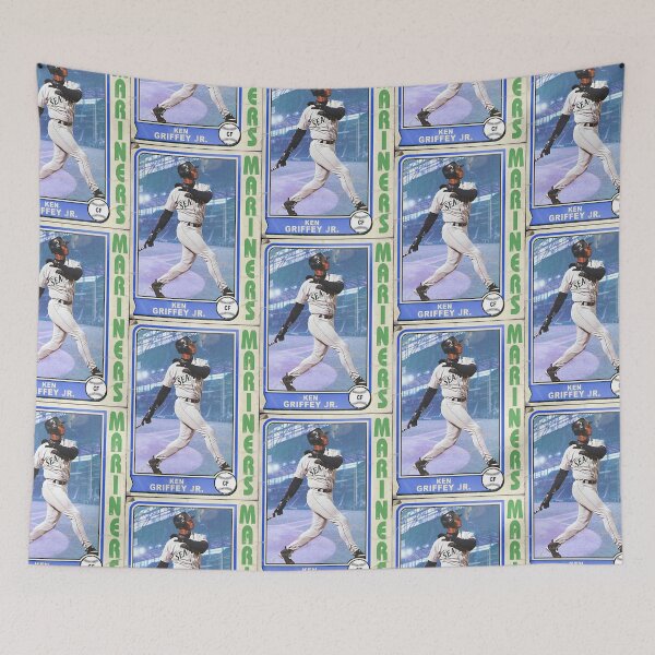 Item preview, Retro Style Ken Griffey Jr Trading Card  designed and sold by TravianDu.