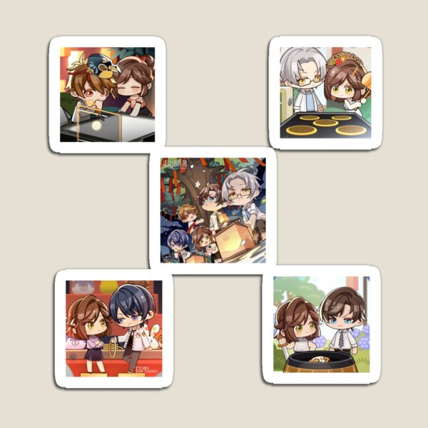Item preview, tears of themis summer breeze sticker pack designed and sold by plumiingo.
