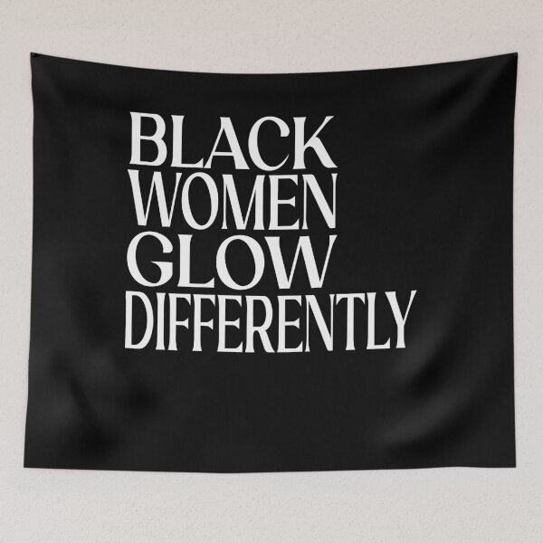Item preview, Black Women Glow Different Black Women Different black li. v designed and sold by thenewall.