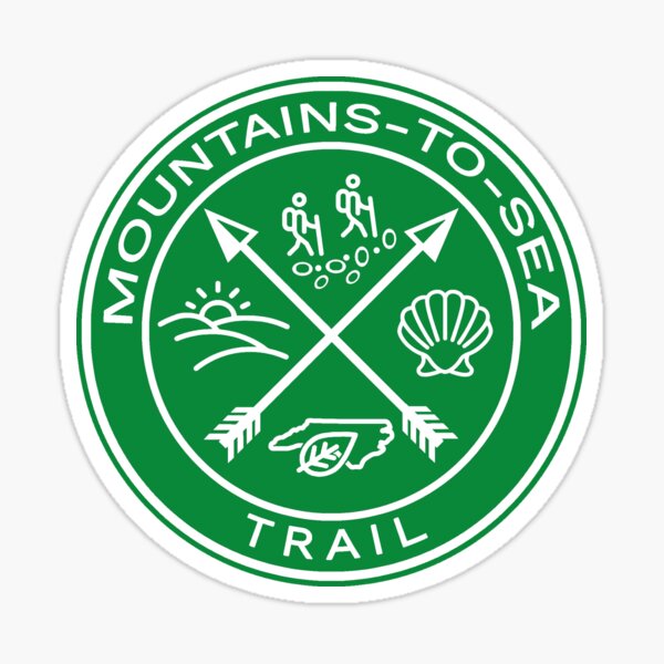Item preview, Mountains-to-Sea Trail Arrows Green designed and sold by VanyaKar.