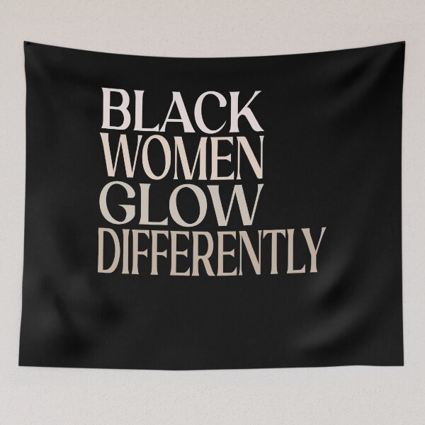 Item preview, Black Women Glow Different Black Women Different black li. v designed and sold by thenewall.