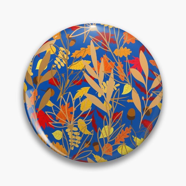 Item preview, Autumn Fall Leaves Patterned  designed and sold by Designs By YL.
