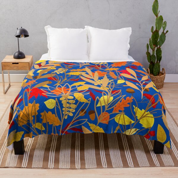 Item preview, Autumn Fall Leaves Patterned designed and sold by Designs By YL.