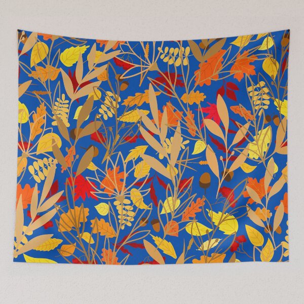 Item preview, Autumn Fall Leaves Patterned  designed and sold by Designs By YL.