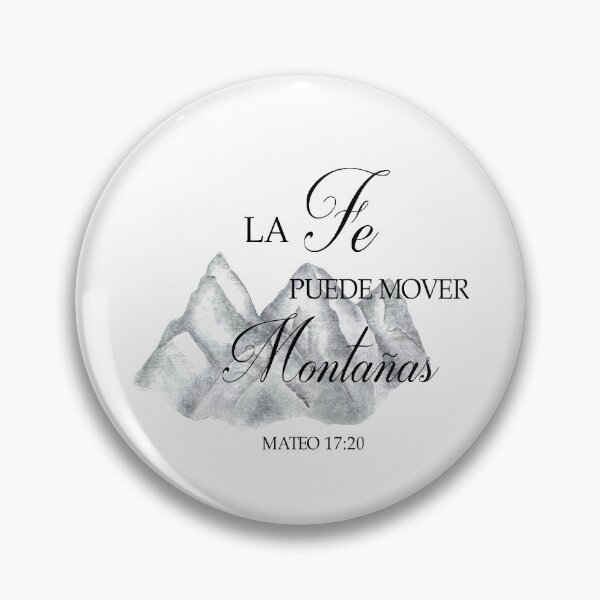 Item preview, Mateo 17:20, Spanish Bible Verse designed and sold by latiendadearyam.