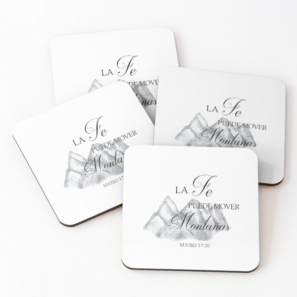 Item preview, Mateo 17:20, Spanish Bible Verse designed and sold by latiendadearyam.