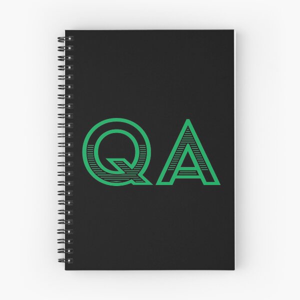 Item preview, QA - Quality Assurance (green text) designed and sold by OlivDesignsCo.