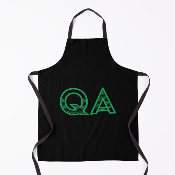 Item preview, QA - Quality Assurance (green text) designed and sold by OlivDesignsCo.