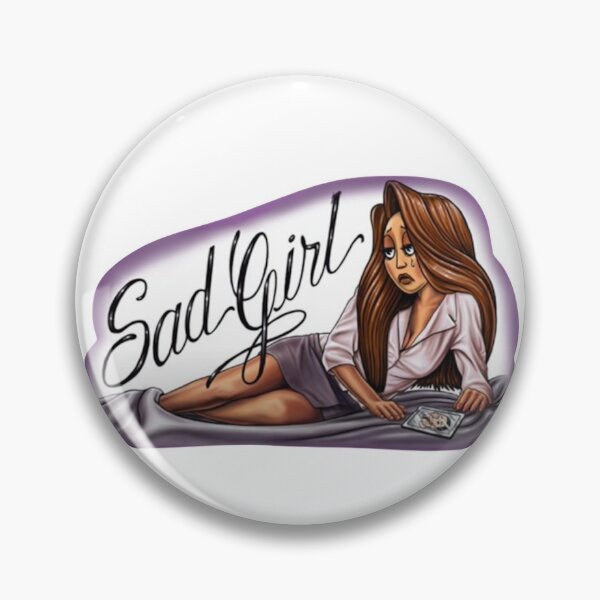 Item preview, Sad Girl Chicana designed and sold by zrvby.