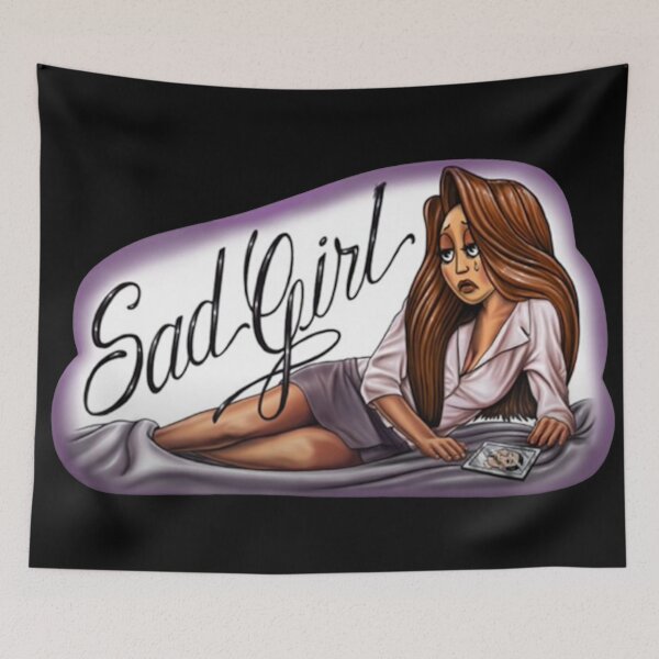 Item preview, Sad Girl Chicana designed and sold by zrvby.