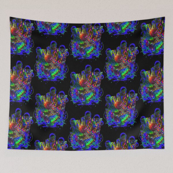 Item preview, Trippy Graphic Psychedelic Vibrant Abstraction, NR 2, Bold Vibrant Abstraction, graphic psychedelic designed and sold by TravianDu.