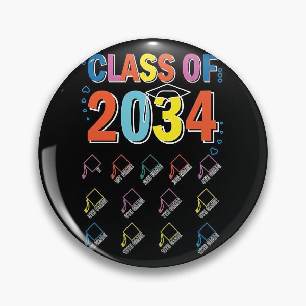 Artikelvorschau, Bunte Checkliste für die Klasse von 2034 Wachsen Sie mit mir entworfen und verkauft von TravianDu.