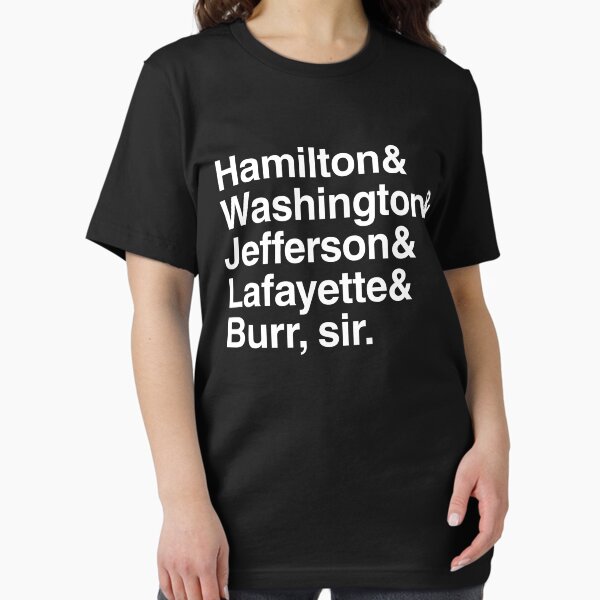 Item preview, Hamilton- Hamilton & Washington & Jefferson & Lafayette & Burr, sir. designed and sold by NerdgasmsByKat.