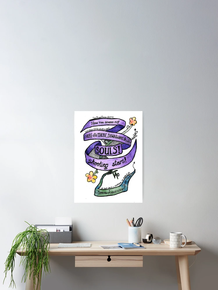 Thumbnail 2 of 3, Poster, Spring Awakening Souls designed and sold by TinyThreadThing.