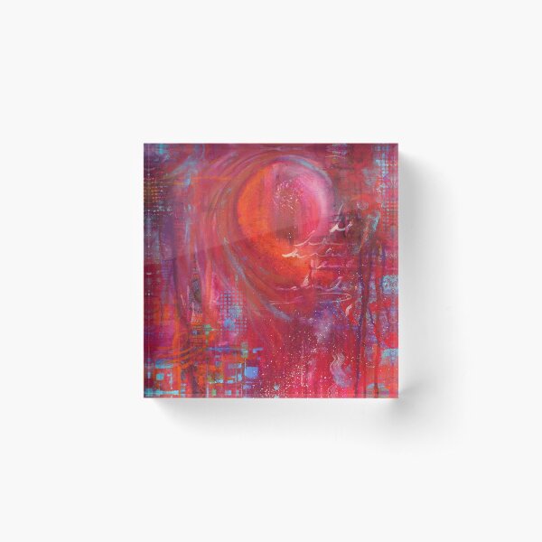 Depths of the Heart Acrylic Block