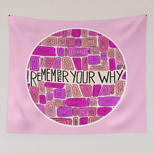 Item preview, remember your why motivational design designed and sold by mariahmoniquedesign.