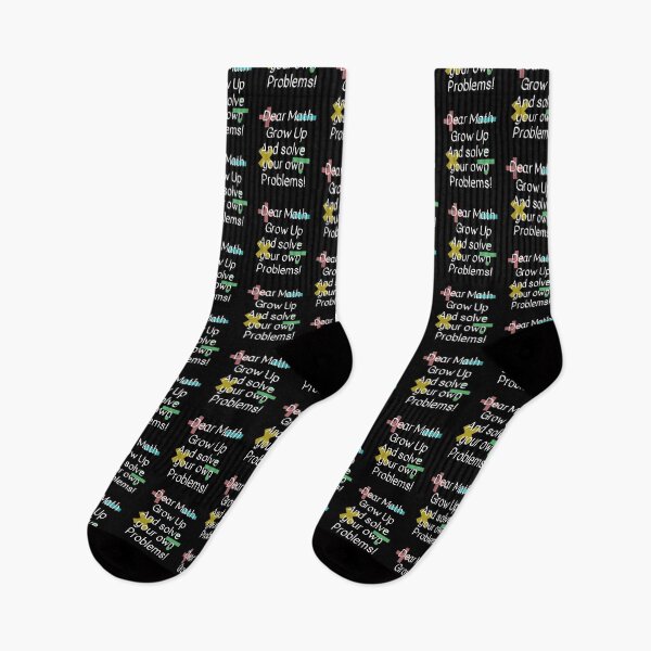Item preview, Dear Math Grow Up and solve your own problems designed and sold by Peter Stawicki.