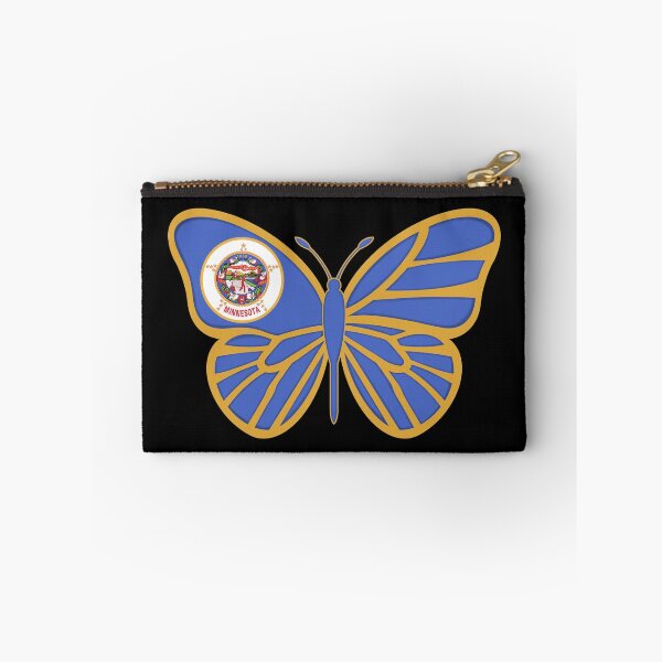 Item preview, State of Minnesota Flag Butterfly 2 designed and sold by Gsallicat.