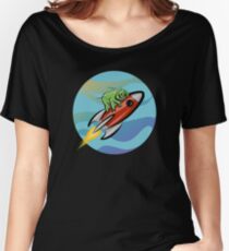 Camiseta ancha para mujer Espacio tardígrado: Intrepid Explorer
