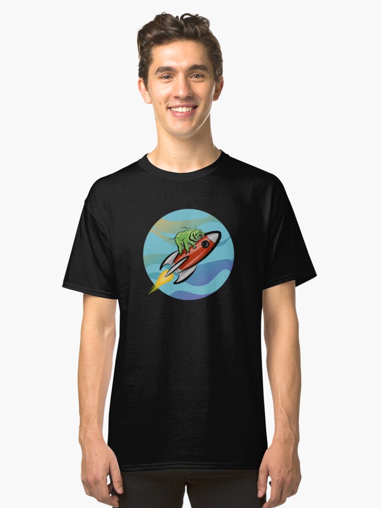 Alternate view of Space Tardigrade: Intrepid Explorer Classic T-Shirt