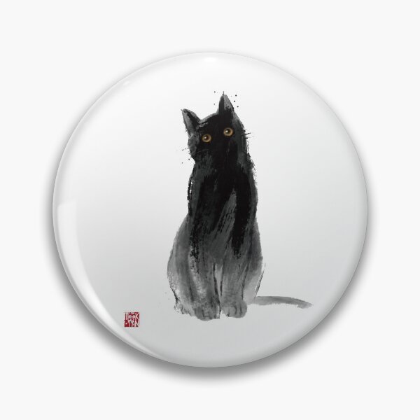 Item preview, Sumi Drawing Cat designed and sold by mooktan.