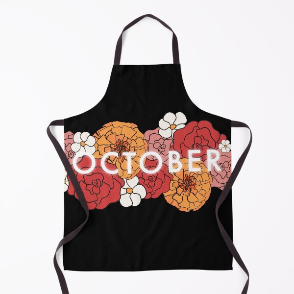 Item preview, October floral fall season designed and sold by Fatamimosh.
