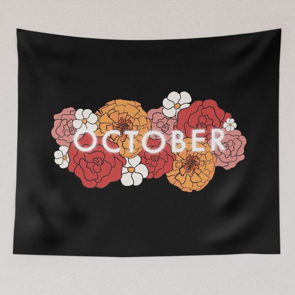 Item preview, October floral fall season  designed and sold by Fatamimosh.