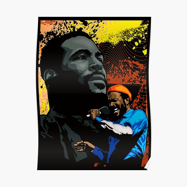 Marvin Gaye Poster For Sale By Neamaughan Redbubble