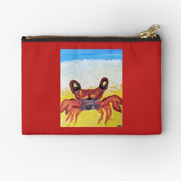 Feeling A Little Crabby Zipper Pouch